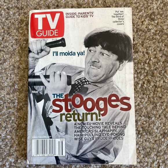 TV Guide The Three Stooges Collector’s Covers - Picture 9 of 11